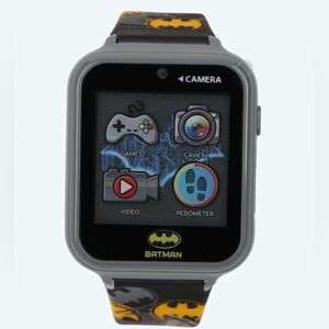 DC Batman Black Interactive Watch with Touch Screen